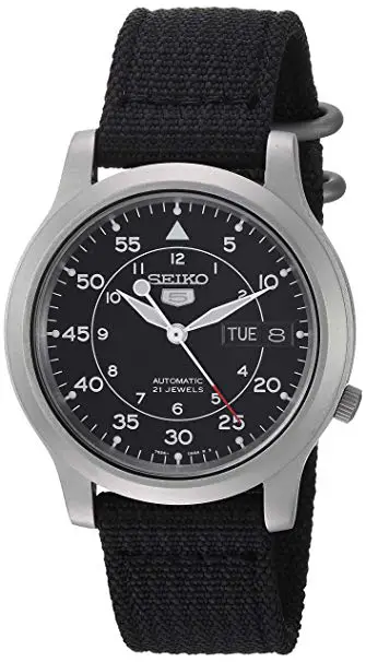 Seiko SNK809 Aviator horloge