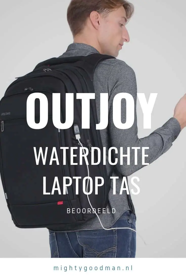 Outjoy waterdichte laptoptas beoordeeld
