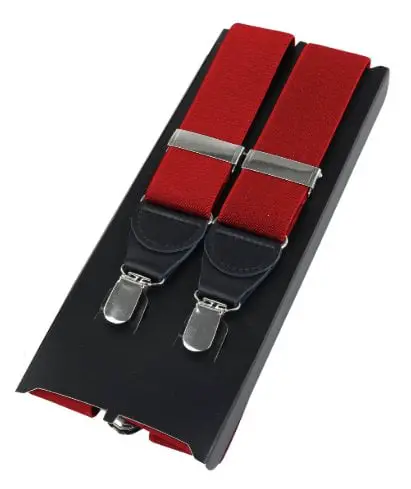 Karkulka set rood/kleine witte stippen Accessoires Riemen & bretels Bretels 
