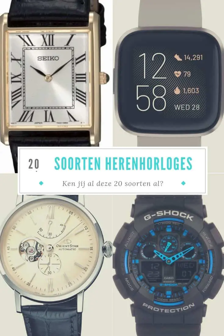 Blaast op Indica onenigheid 20 soorten herenhorloges: netjes tot outdoor, duik & smartwatch